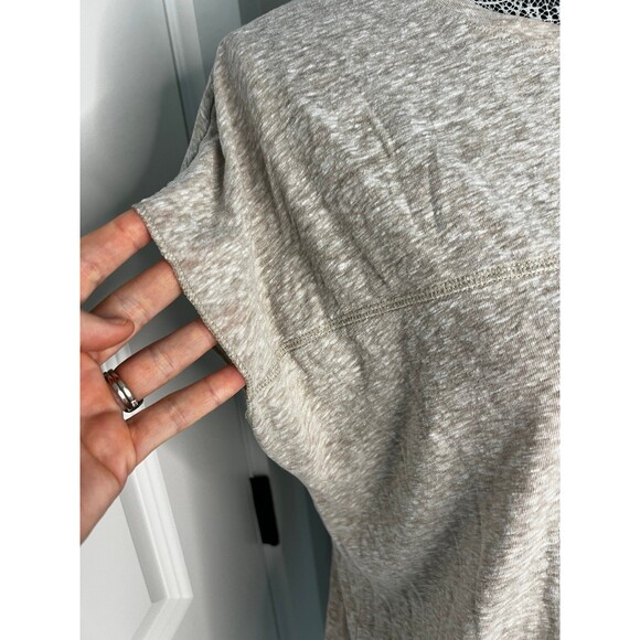 Victoria’s Secret Heathered Tan Shirt Top Womens Size Small S - Picture 6 of 10